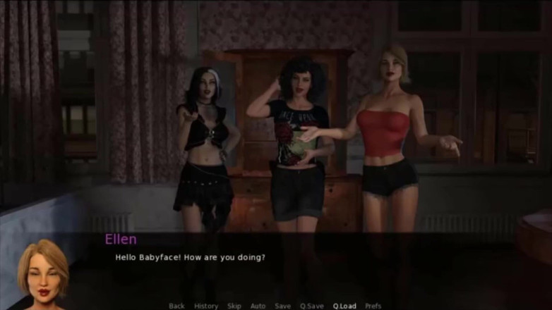 Visual Novels: BangCity Part 21 - orgy on camera show