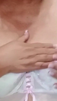 Granny Alone at Home Records Herself Masturbating