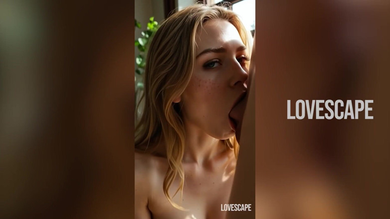 Lovescape: Rapunzel Cosplay jalang dikongkek kasar - Pemandangan Menara Eiffel