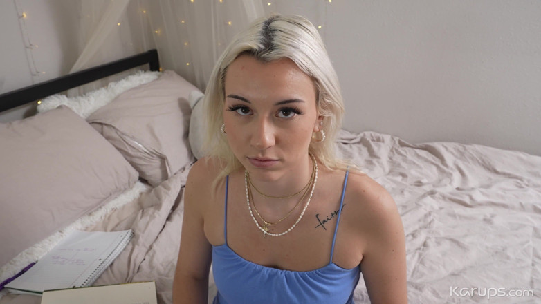 Karups POV: Perfect Body Blonde Teen Gets Her Pretty Face Covered in...