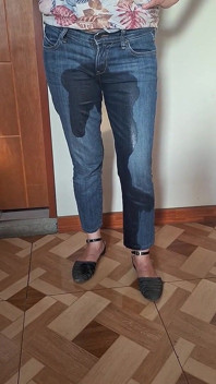 This Bitch Pees in Her Jeans