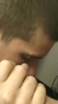 Flexible Mature Hunk Deepthroats Own Throbbing Cock Till Dripping Cum