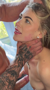 Hard Drilling a Horny Blonde Babe Ass - Maximo Garcia V Tina Snow