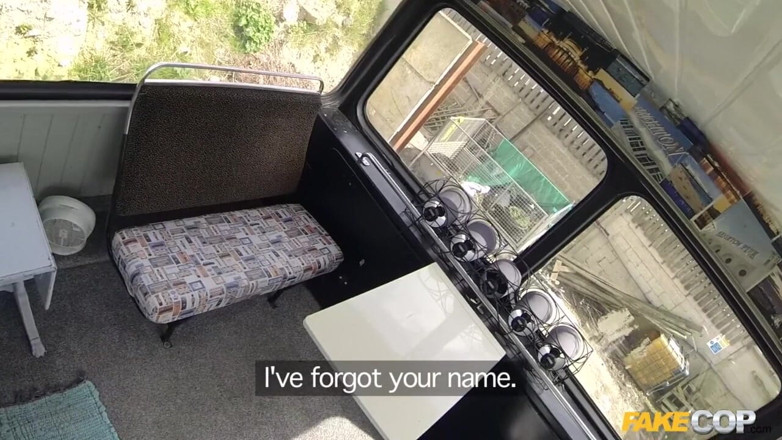 Fake Cop: Fałszywy glina - copper fucks bus driver in the arse