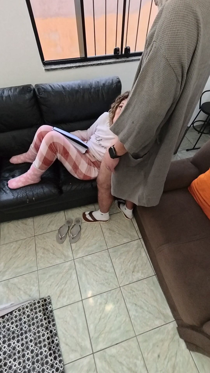 Gabi SweetCouplesStories: She Knows How to Help with Masturbation and Swallows It...