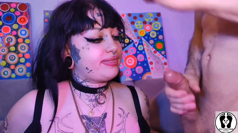 All You Can Fetish: Napalona Deedeelove Wielkie cycki Pachy i Nos Fetysz Film