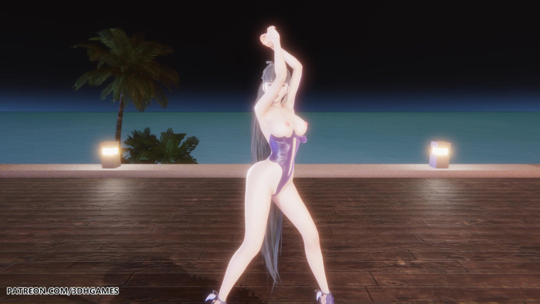 3D-Hentai Games: [MMD] Le Sserafim - Bintang Striptis Seksi Pintar Blade Hentai Tanpa...