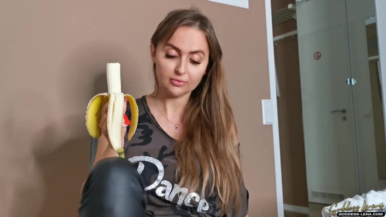 Goddess Lena: Disgusting slave training