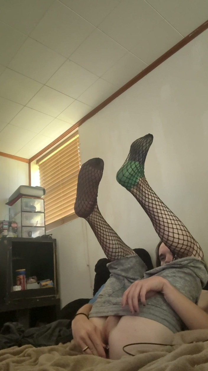 SmoleGirlTrans: Trans Pet Decides to Explore Herself While Her Owner Is...