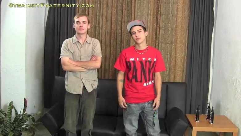 Straight Fraternity: Straight Buddies Ryan and Milo