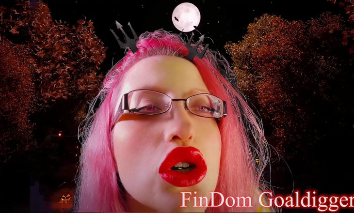FinDom Goaldigger: Halloween decoration transformation