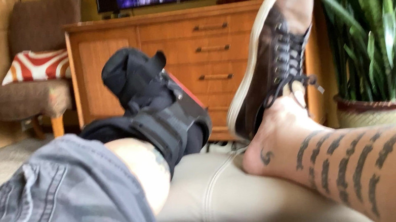 City hog: 骨折した脚フェチ