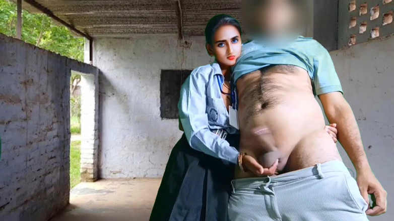 Beatricee: Indian First Day Newly Student. Desi Beautiful Girl Sex with...