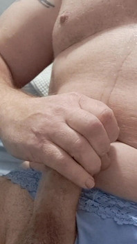 Pantie Wank and Cum