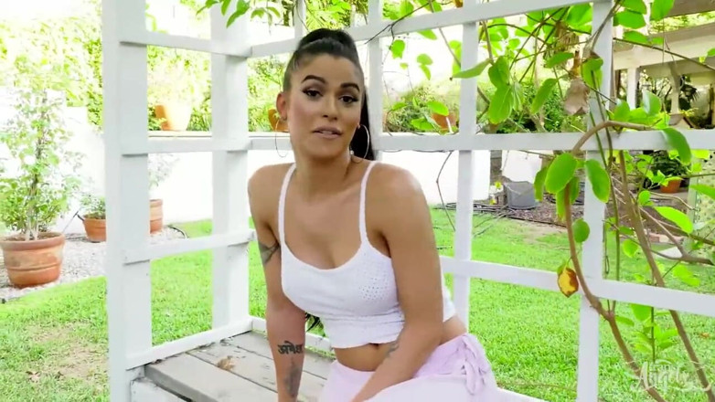 Trans Angels: Domino Presley Drops To Her Knees And Demands Sebastian To...