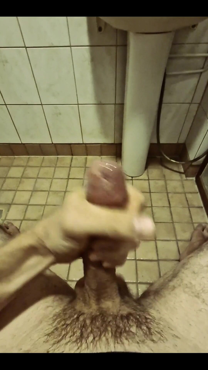 Awesome A: Gran polla masturbándose