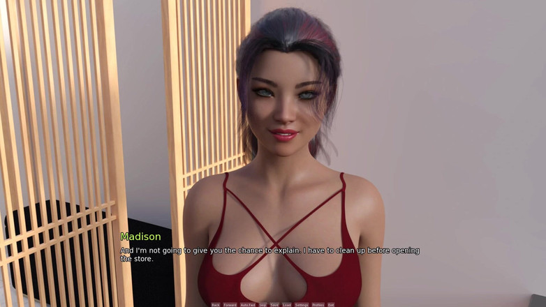 3D Cartoon Porn: 私の寮223 - オリビアとベティからマークへのさよならのキス