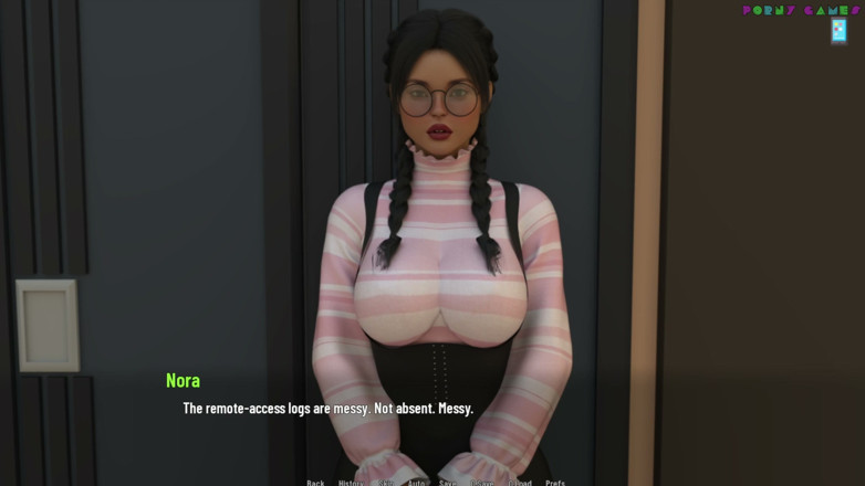 Porny Games: University Days by Greebo - Wrestling and Sex with a Goth...