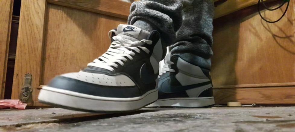 jerkofflover: Mes Bottes Hautes Nike