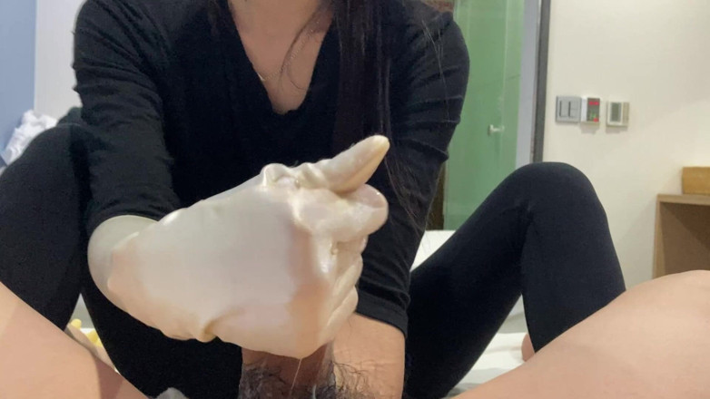 Glove Mistress: [pov] Saténové rukavice Krutý žalud královny a extrémní orgasmus ovládání honění