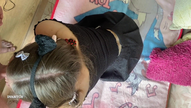 Dvabitch: Big ass amateur babe POV