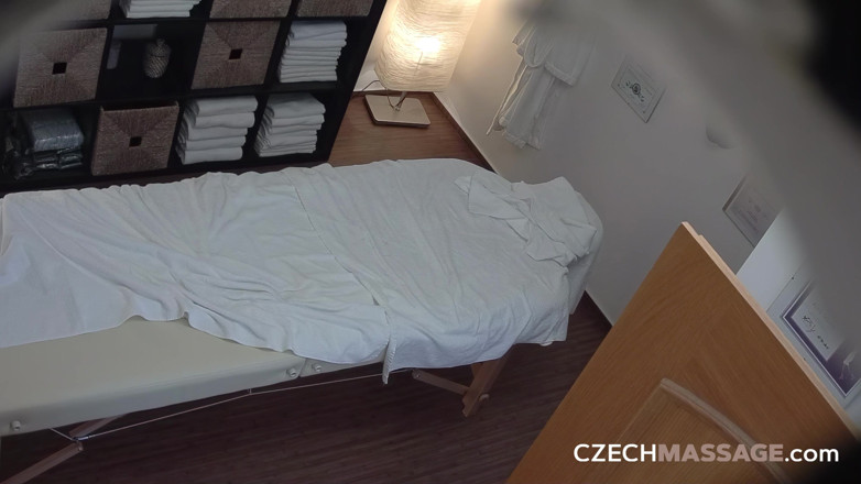 Czech Massage: Czech Massage 228: Brunette Beauty Fucks Her Masseur Hard
