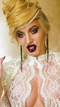Wet Lipstick Kisses
