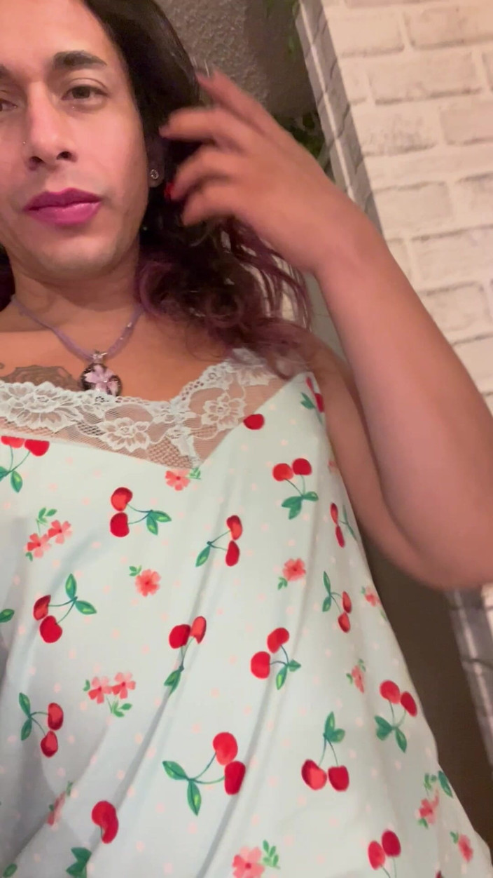 TSJade95: चेरी नाइट कैप ओपन वाइड