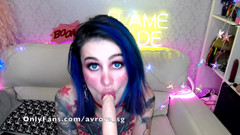 Flame Jade: Awek Anime suka ahegao dan menghisap