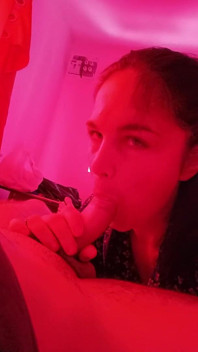 Stepdaughter Sucks My Dick at Night
