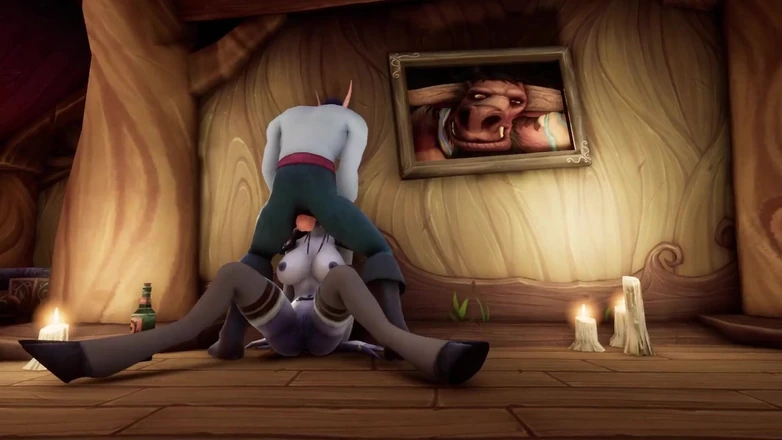 Wraith ward: The witch is feeling down | Warcraft Porn Parody