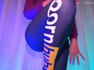 Les leggings et shorts les plus sexy essayent le transport, wow ! Cameltoe
