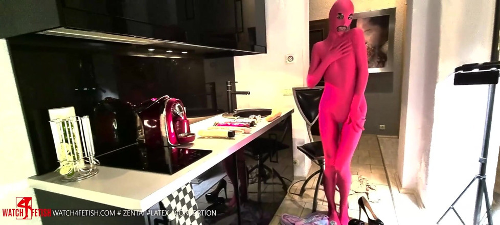 ZentaiDolls: Strip in multilayered Zentai Catsuits
