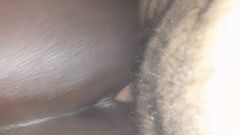 The POV of a White Cock in an Ebony Pussy Ass Be Bouncing