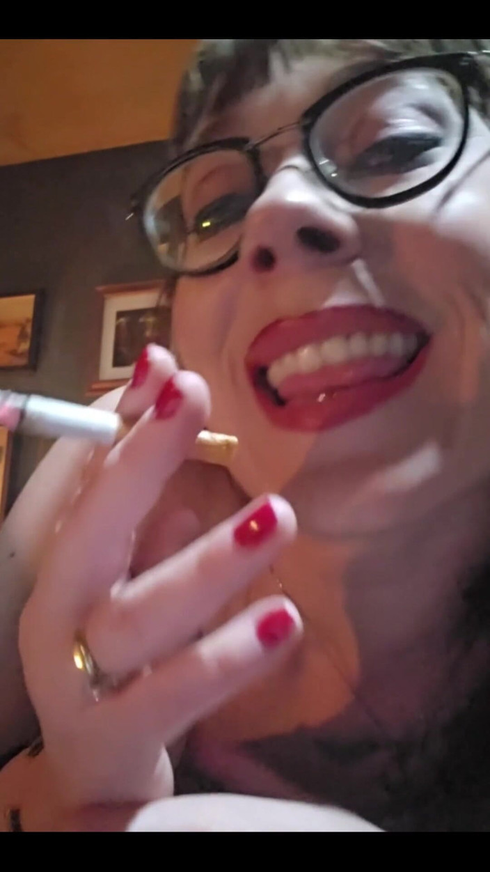 MistressThrope: Just Having a Smoke in My Bedroom