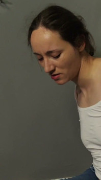 He'll Take What He Wants When He Wants It Slave Mila Is Bound in Jeans and White T-shirt and Held