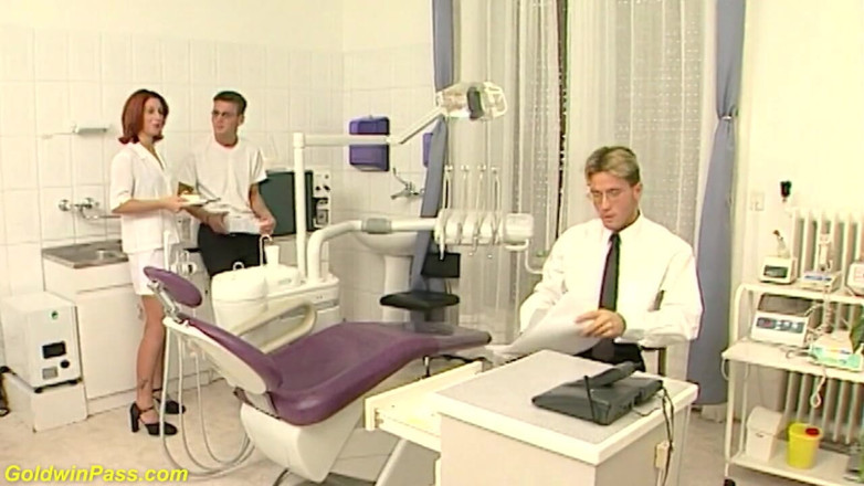 Goldwin pass: Prawdziwy niemiecki lekarz groupsex jebanie w szpitalu