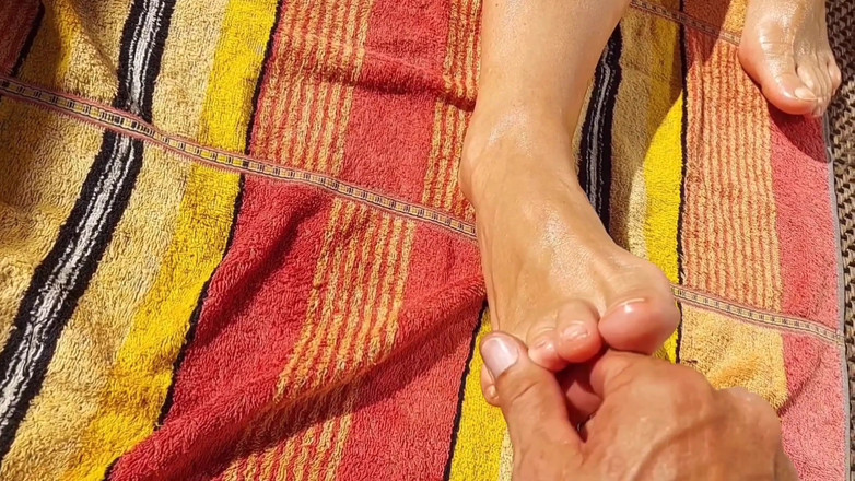 Selena701: Amatér Blondýna Zralá Manželka Má Slunce