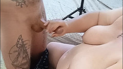 Zona901: Stříkání po dojení mého ptáka tlustou ženou s velkými prsy zblízka