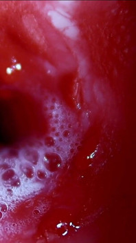 Bardzo blisko ogromne strumienie spermy w Sweet Hole Asmr Wet Squelches
