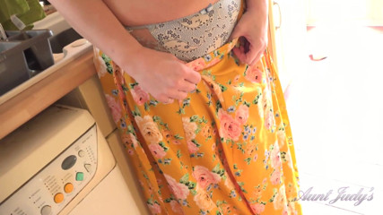 Aunt Judy's: AuntJudys - Busty mature MILF Eva Jayne gives you JOI in...