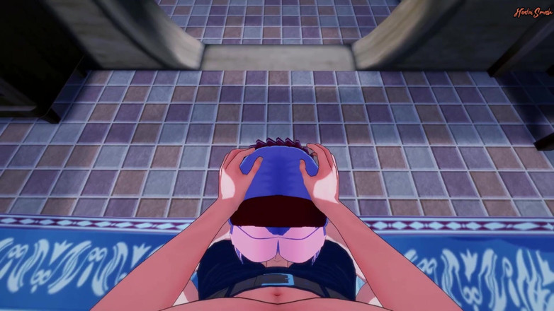 Hentai Smash: Sakura recebe POV fodida de quatro contra a parede depois...