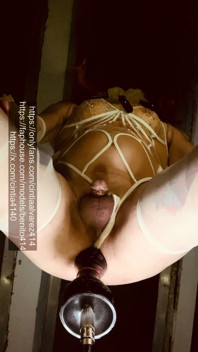 Sexy foda anal com máquina