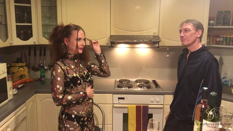 Cathy Crown Production: Gang Bang Bukkake at My Father-in-law's House