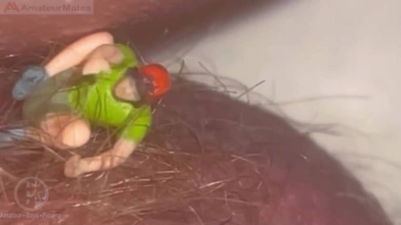 AmateurBoysPissing: Tiny Parasite Guys Caught on Jules' Cock! See How He...
