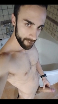 Feeling Horny in the Bathroom