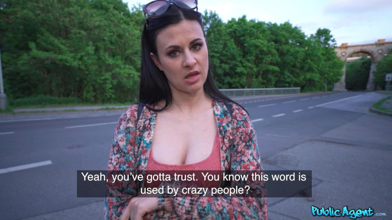 Public Agent: Kamu görevlisi - koyu saçlı güzellik Billie Star para için yarak...