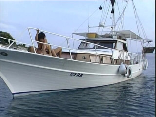 Big Tits World: Busty mature getting pounded on the boat