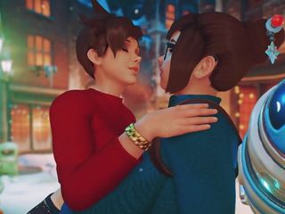 Velvixian 3D: Mei i Tracer urocze całowanie