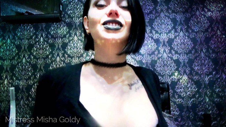 Goddess Misha Goldy: Collana modella &amp; JOI! Feticismo del collo